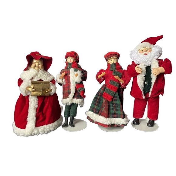 Vintage Kaiser Chicago “The Carolers” Bundle of Figurines w/Stands - Picture 3 of 12